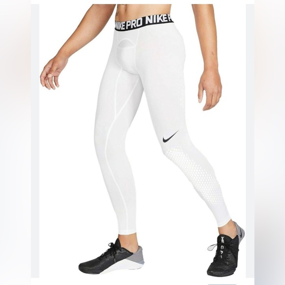Nike Pro Men’s Baseball Training Dri-Fit tights sz Large - Picture 1 of 13